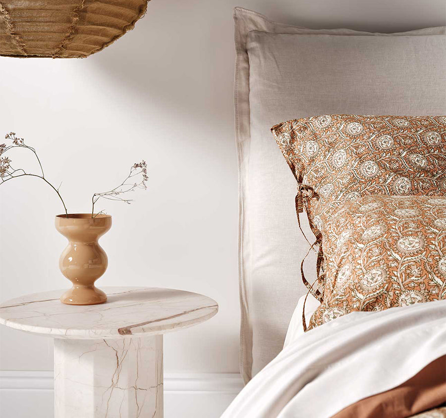 Jaipur Quilt Cover Range Bronze