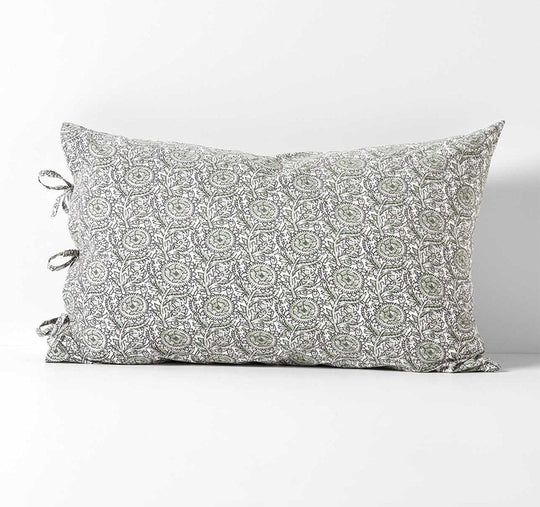Jaipur Standard Pillowcase Mist and Feather
