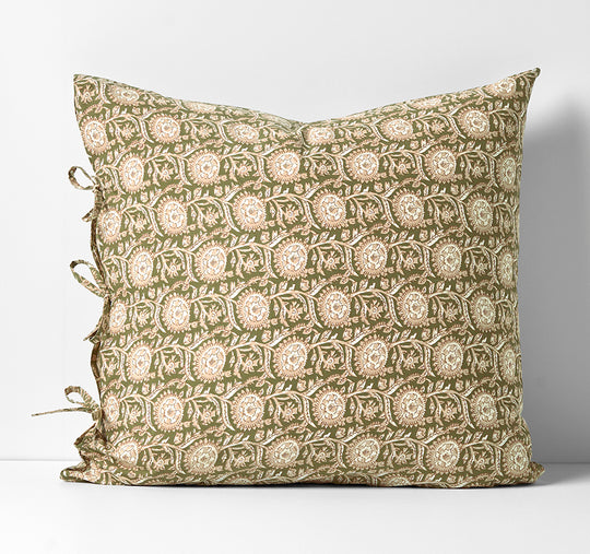 Jaipur European Pillowcase Olive