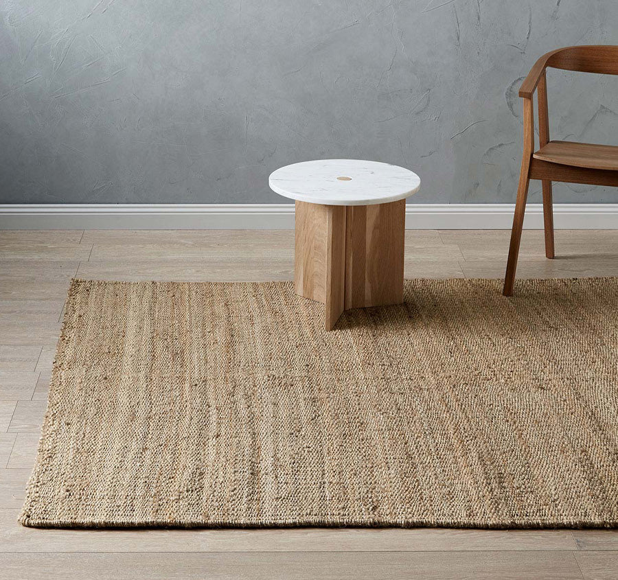 Jute Floor Rug Range Natural