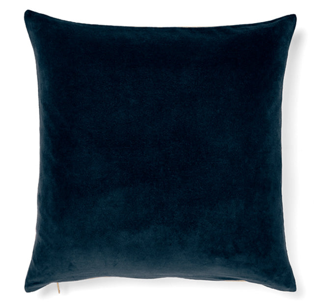 Luxury Velvet 50x50cm Filled Cushion Slate