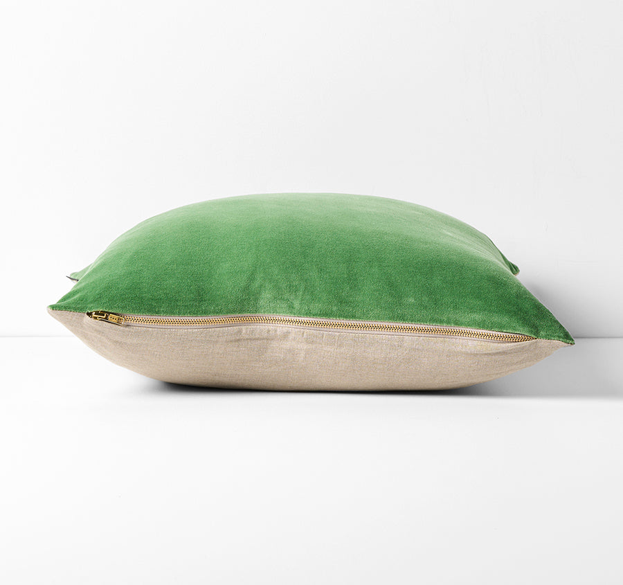 Luxury Velvet 50x50cm Filled Cushion Emerald
