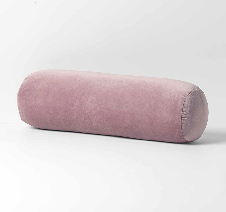 Luxury Velvet 18x60cm Filled Cushion Heather