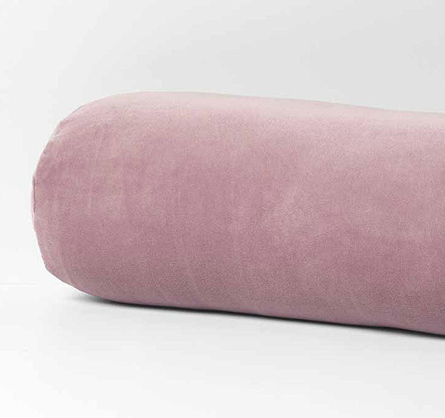 Luxury Velvet 18x60cm Filled Cushion Heather