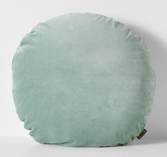 Luxury Velvet 55cm Round Filled Cushion Jade
