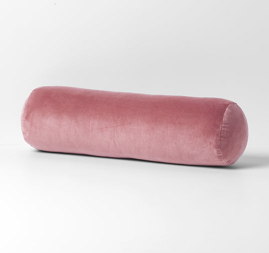 Luxury Velvet 18x60cm Filled Bolster Orchid