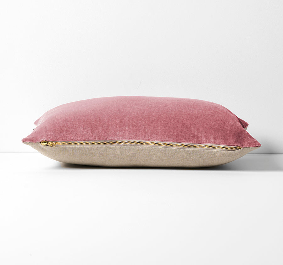 Luxury Velvet 30x60cm Filled Cushion Orchid