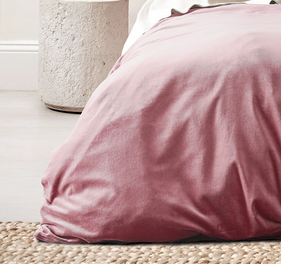 Luxury Velvet Quilt Cover Range Orchid