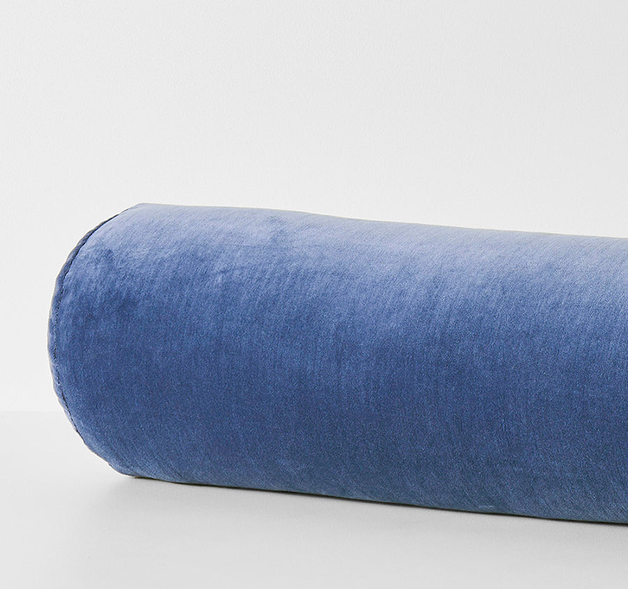 Luxury Velvet 18x60cm Filled Bolster Royal