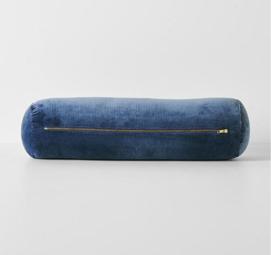 Luxury Velvet 18x60cm Filled Bolster Royal