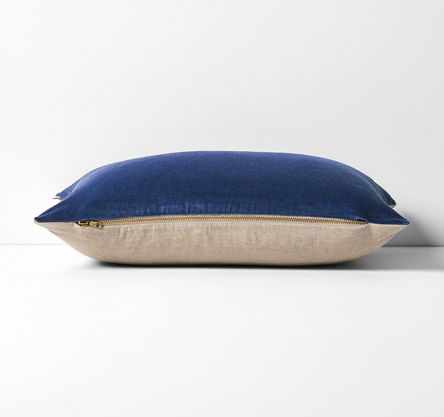 Luxury Velvet 30x60cm Filled Cushion Royal