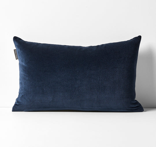 Luxury Velvet 30x50cm Filled Cushion Slate