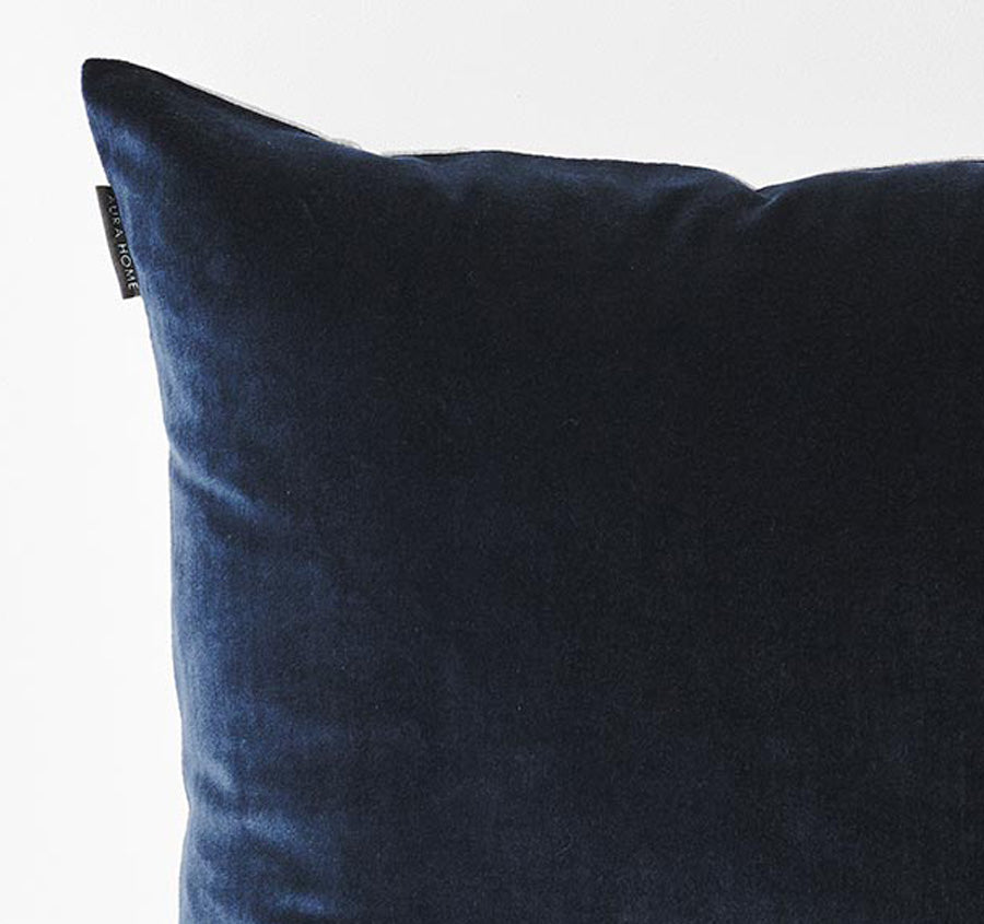 Luxury Velvet 50x50cm Cushion Slate