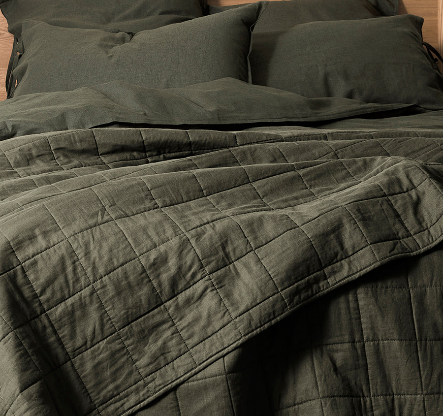 Maison Vintage Coverlet Forest