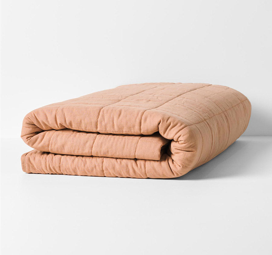 Maison Vintage Coverlet Hazelnut