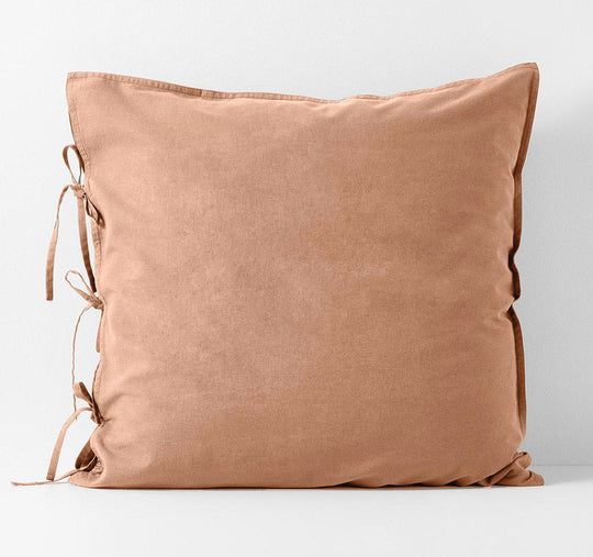 Maison Vintage European Pillowcase Hazelnut