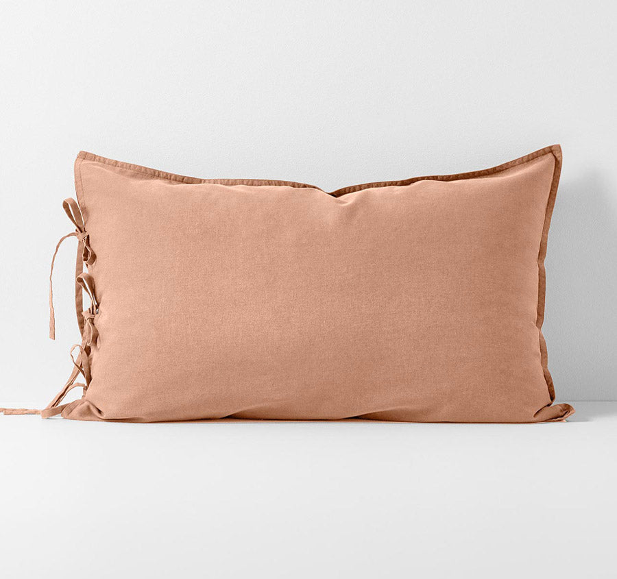 Maison Vintage Standard Pillowcase Hazelnut