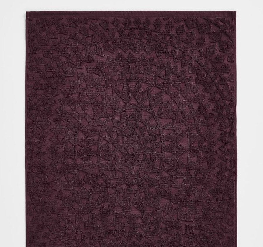 Maya 840GSM Cotton Bath Mat Fig