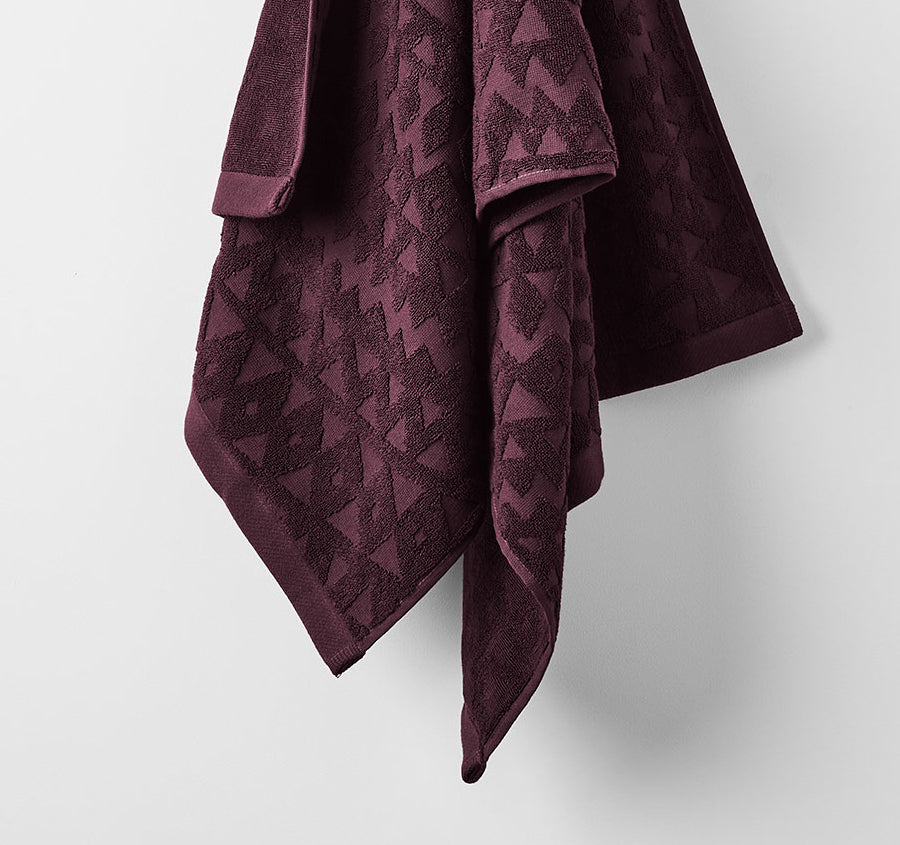 Maya 580GSM Cotton Bath Towel Range Fig