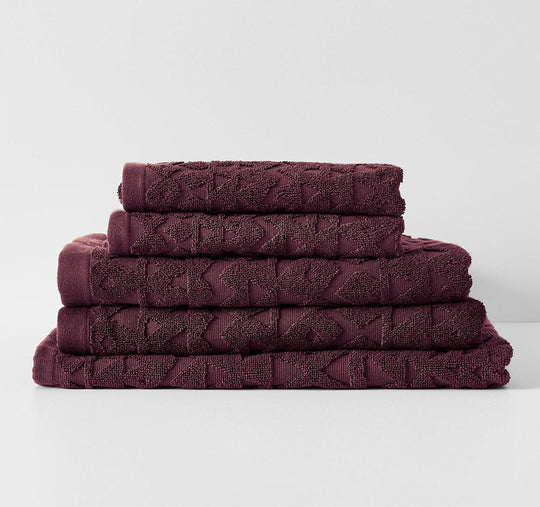 Maya 580GSM Cotton Bath Towel Range Fig