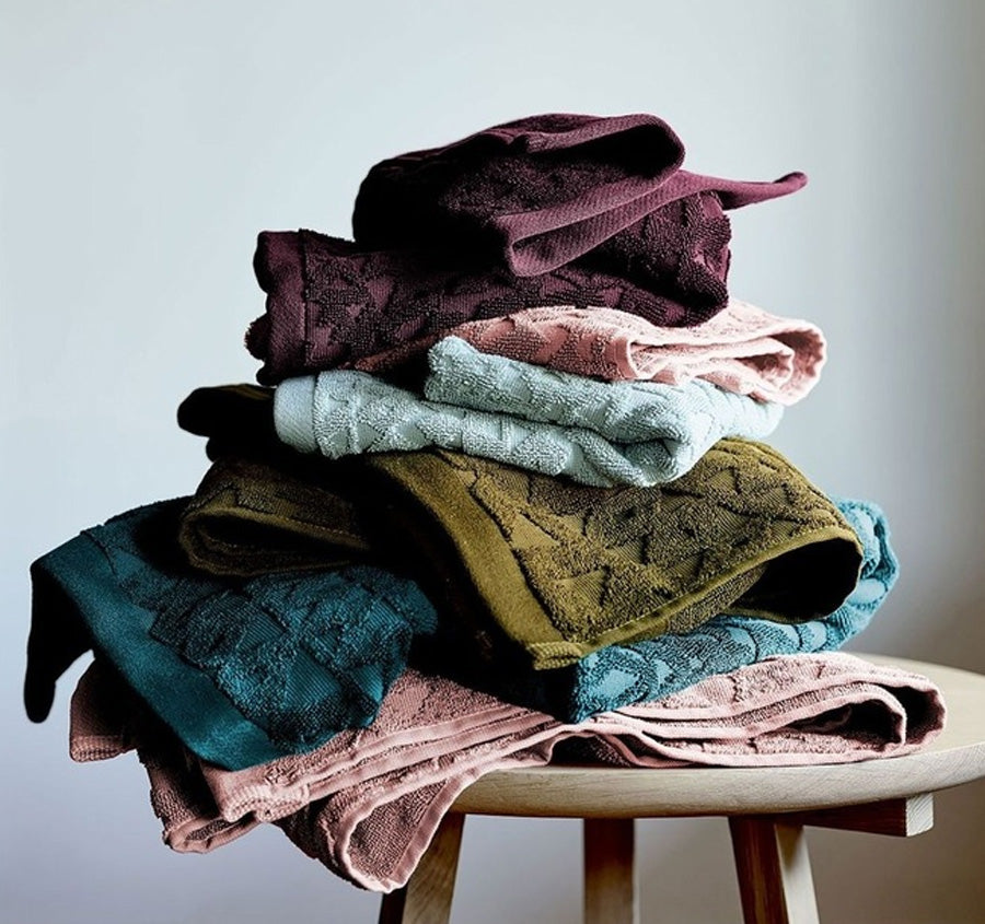 Maya 580GSM Cotton Bath Towel Range Fig