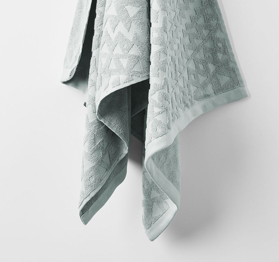 Maya 580GSM Cotton Bath Towel Range Limestone