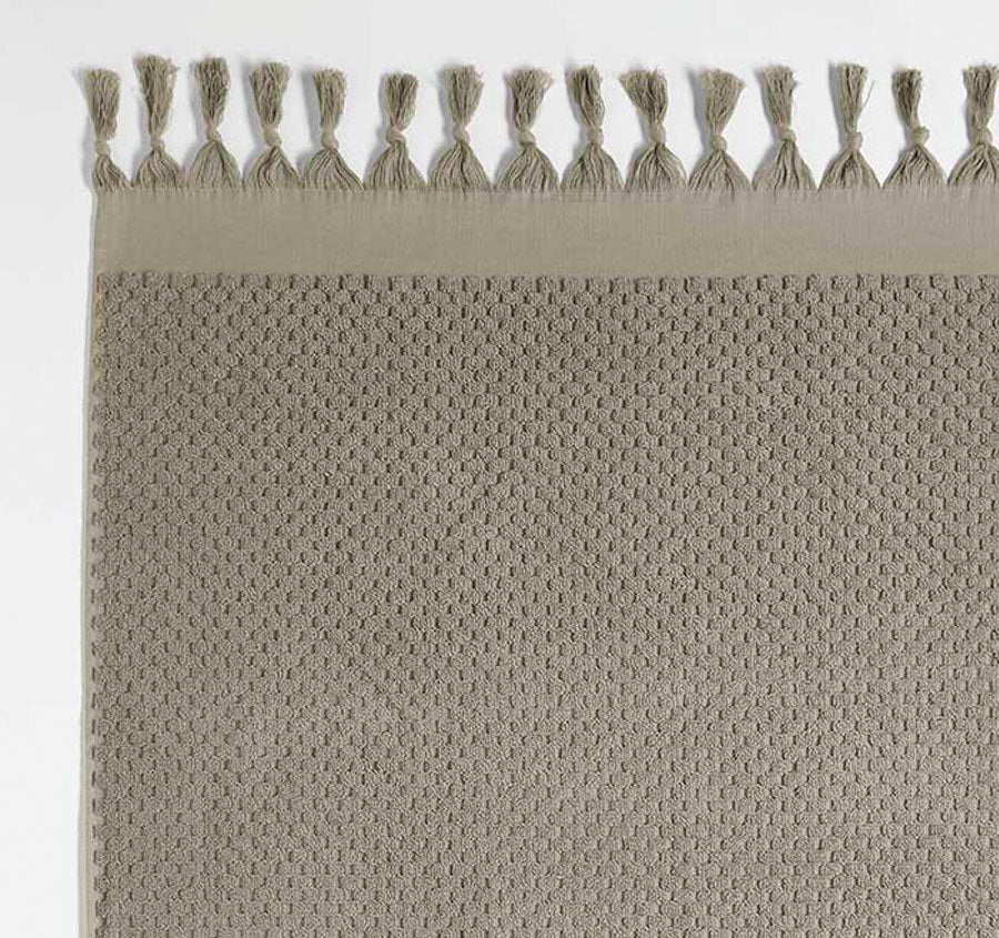 Milos 5 Piece 650GSM Cotton Bath Towel Set Feather