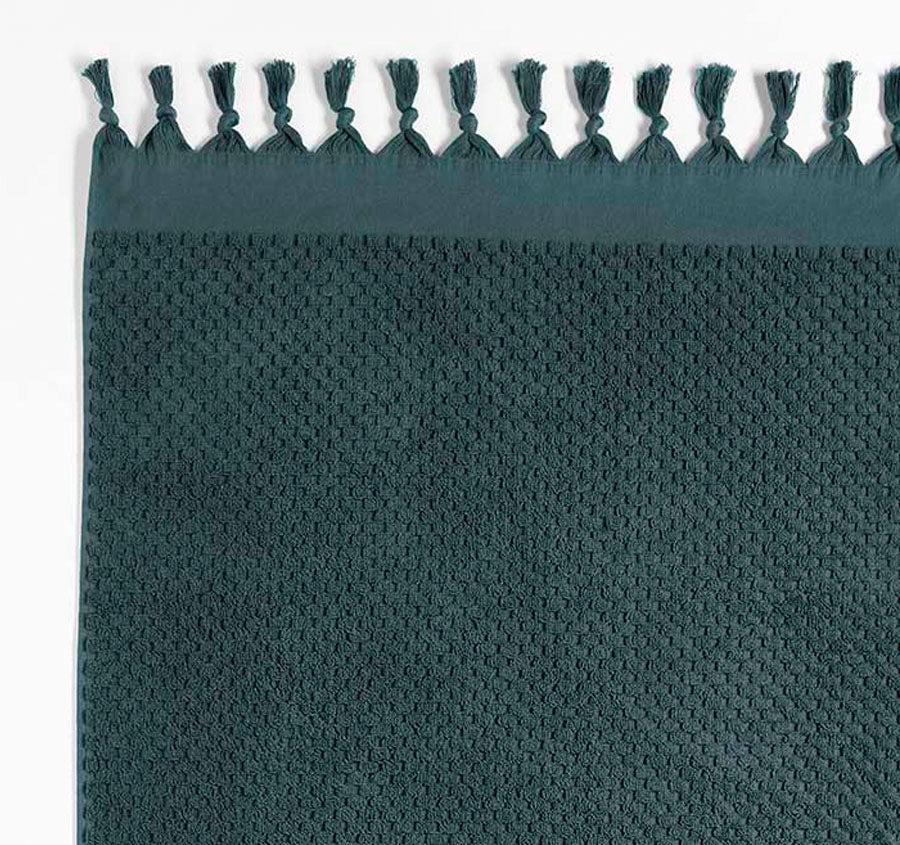 Milos 5 Piece 650GSM Cotton Bath Towel Set Slate