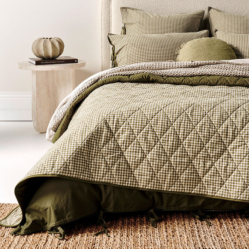 Linen bedding available at Manchester Warehouse