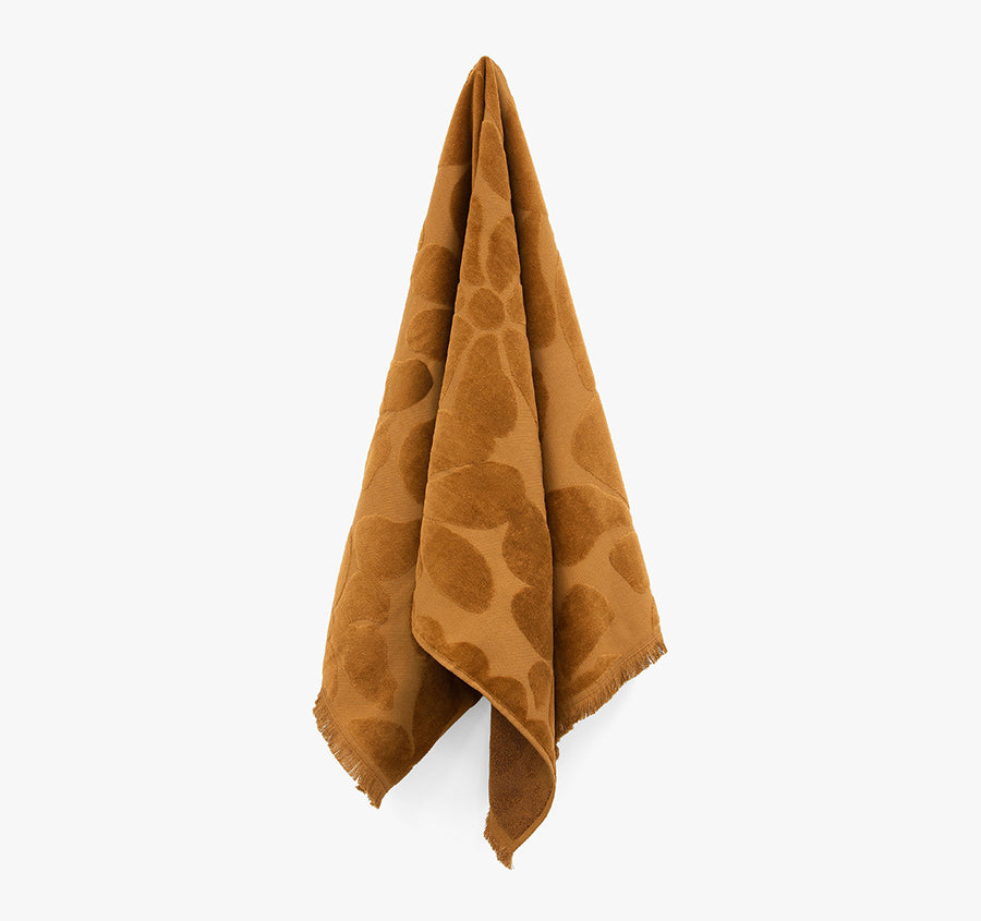 Palma Fringe 560GSM Cotton Bath Towel Range Bronze
