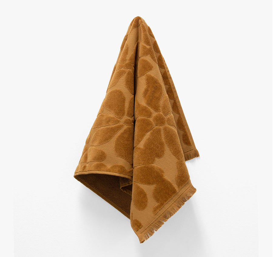 Palma Fringe 560GSM Cotton Bath Towel Range Bronze