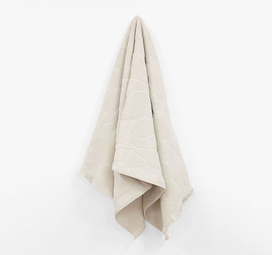 Palma Fringe 560GSM Cotton Bath Towel Range Sand