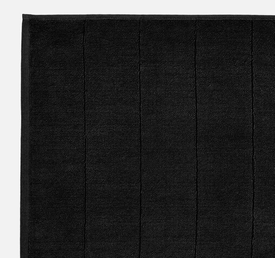 Paros 580GSM Cotton Bath Towel Range Black