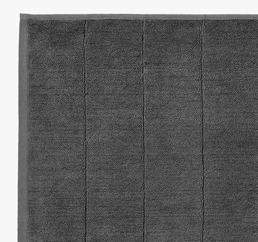 Paros 580GSM Cotton Bath Towel Range Charcoal