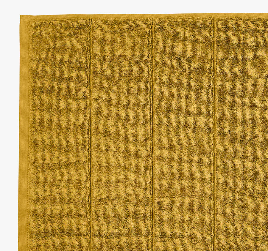 Paros 840GSM Cotton Bath Mat Mustard