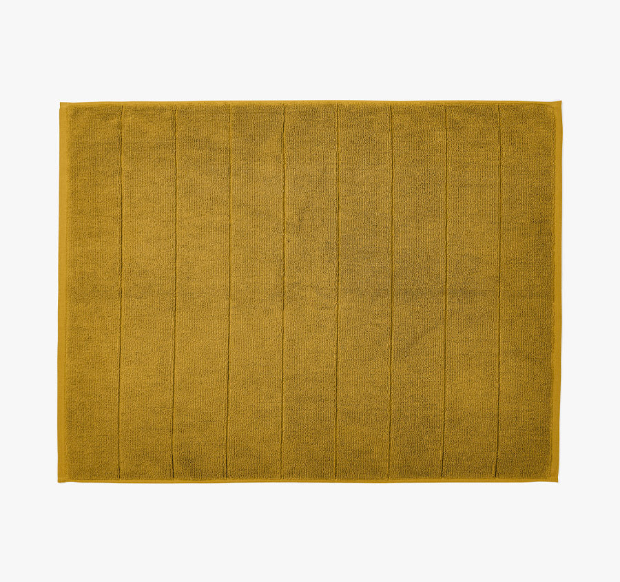 Paros 840GSM Cotton Bath Mat Mustard