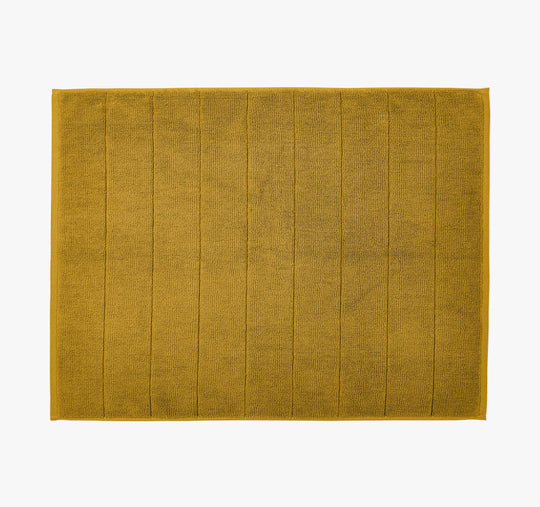 Paros 840GSM Cotton Bath Mat Mustard