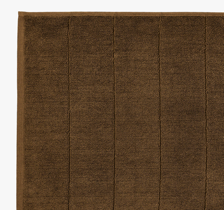 Paros 840GSM Cotton Bath Mat Tobacco