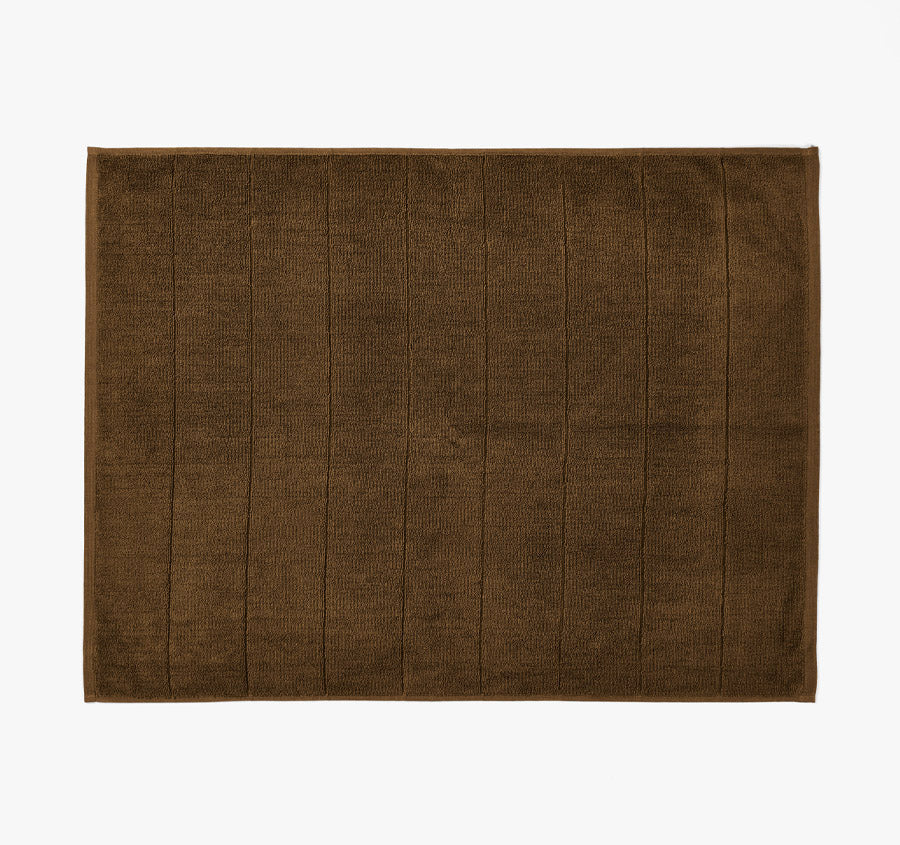 Paros 840GSM Cotton Bath Mat Tobacco