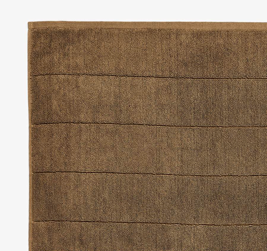 Paros 840GSM Cotton Bath Mat Caramel