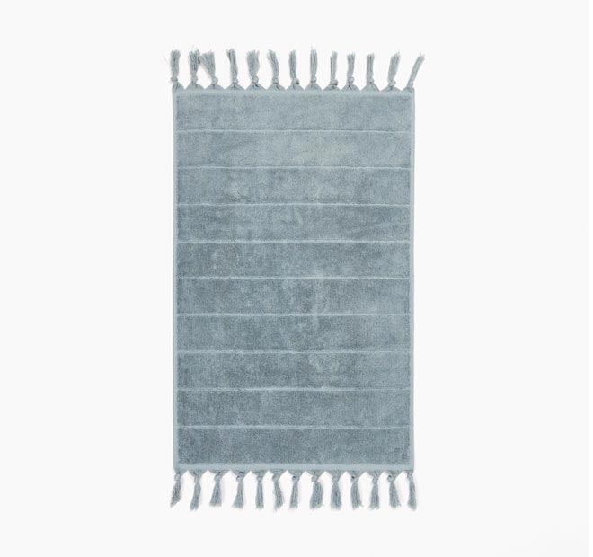 Paros 5 Piece 580GSM Cotton Bath Towel Set Eucalypt