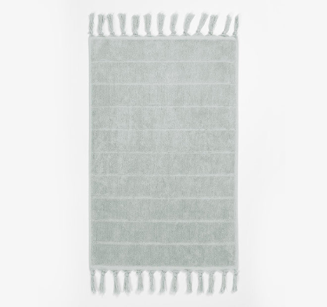 Paros 5 Piece 580GSM Cotton Bath Towel Set Limestone