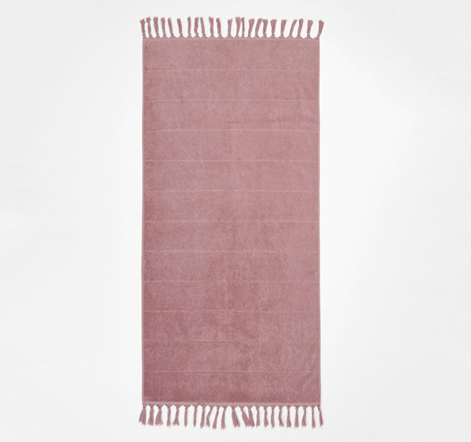 Paros 5 Piece 580GSM Cotton Bath Towel Set Mahogany