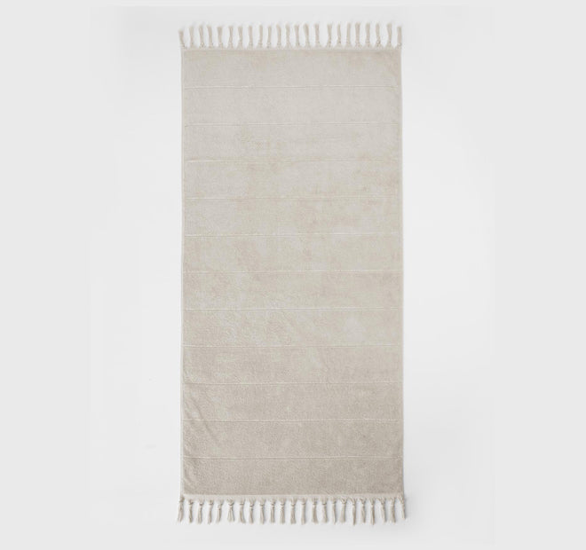 Paros 580GSM Cotton Bath Towel Range Natural