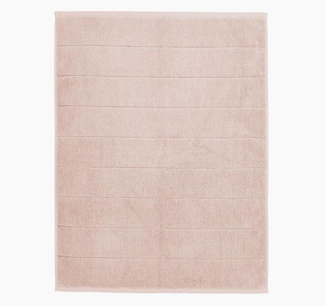 Paros 5 Piece 580GSM Cotton Bath Towel Set Pink Clay