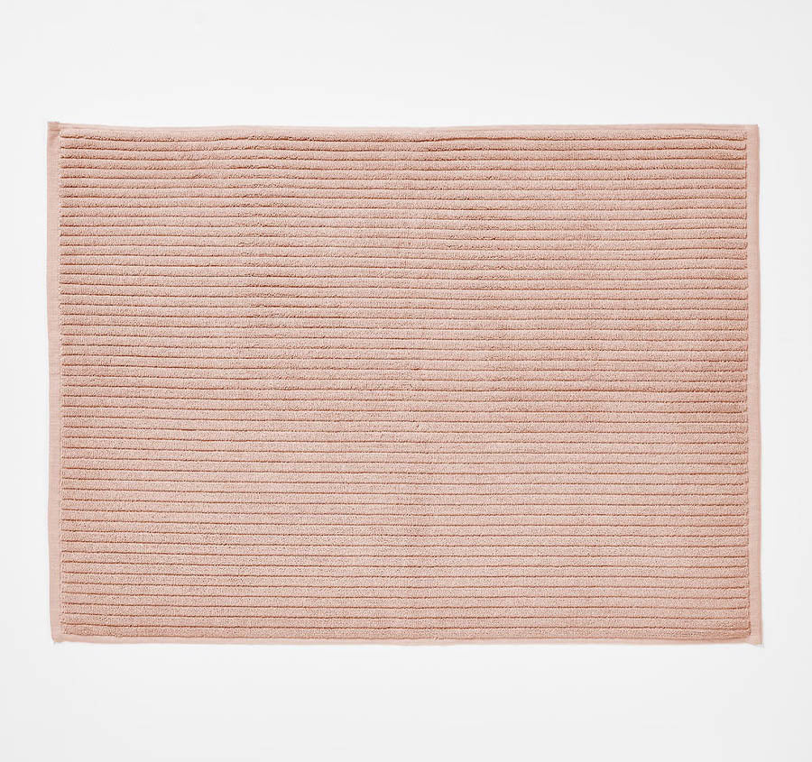 Paros Rib 5 Piece 580GSM Cotton Bath Towel Set Shell