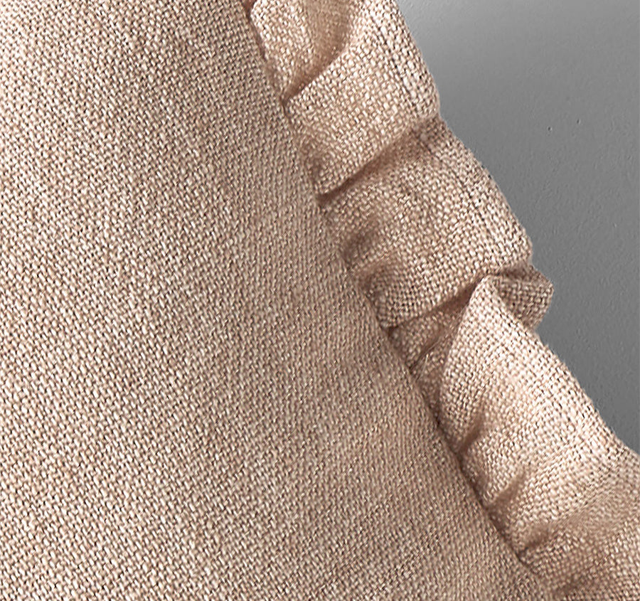 Ruffle 30x50cm Filled Cushion Shell