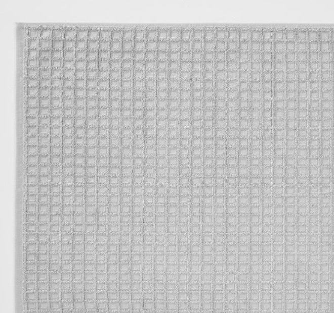 Waffle 840GSM Cotton Bath Mat Dove