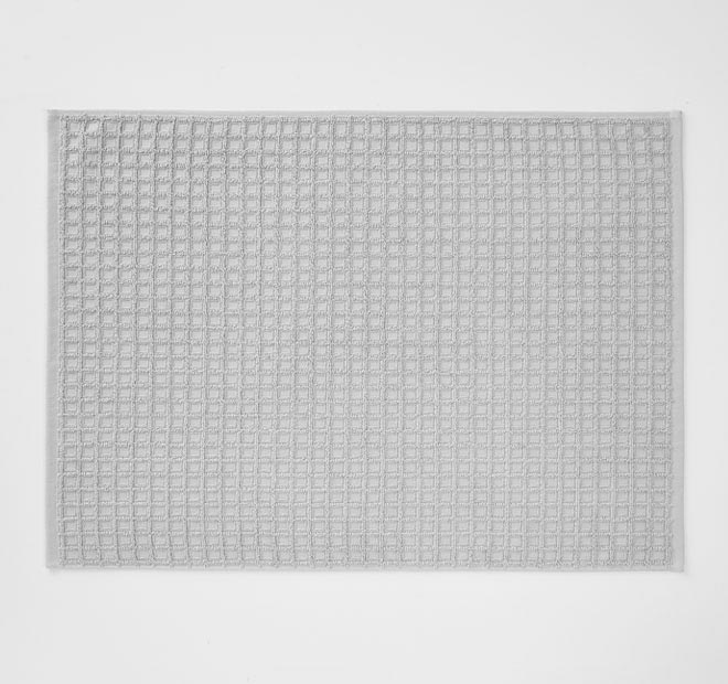 Waffle 5 Piece 580GSM Cotton Bath Towel Set Dove
