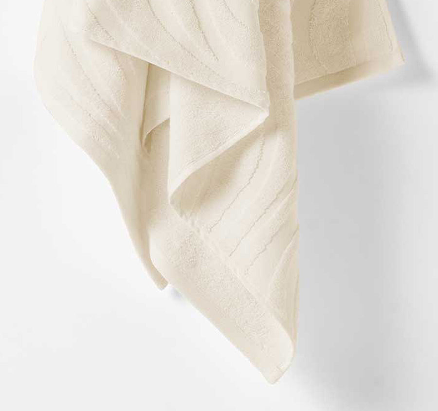 Wave 550GSM Bath Towel Range Sand